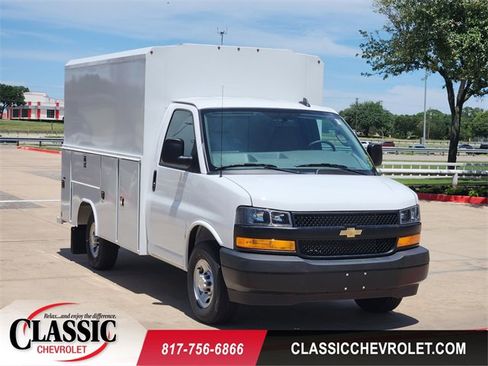 New 2025 Chevrolet Express 3500 w/ Power Convenience Package RWD image 1
