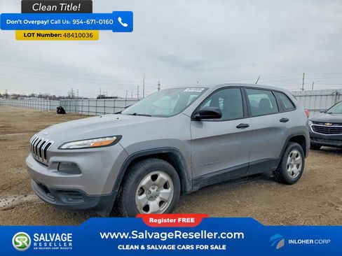 Used 2015 Jeep Cherokee Sport w/ Cold Weather Group image 1
