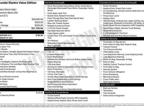 Used 2019 Hyundai Elantra Value Edition w/ Cargo Package image 6