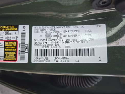 Used 2020 Toyota Tundra TRD Pro AWD/4WD image 38