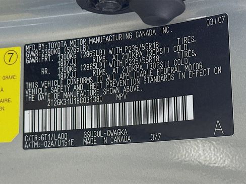 Used 2008 Lexus RX 350 2WD image 12