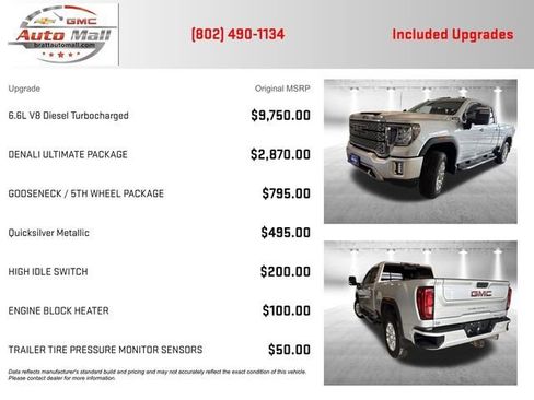 Used 2020 GMC Sierra 3500 Denali w/ Denali Ultimate Package image 4