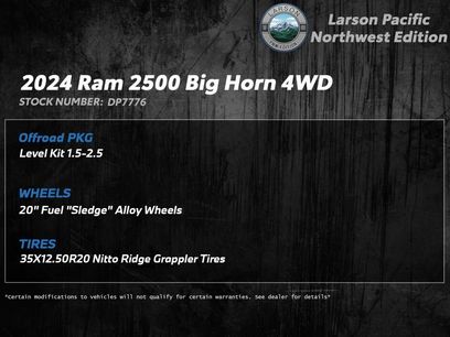 Used 2024 RAM 2500 Big Horn
