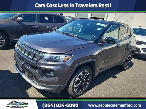 Used 2022 Jeep Compass Limited AWD/4WD image 1