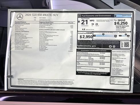 New 2026 Mercedes-Benz GLS 450 4MATIC image 18