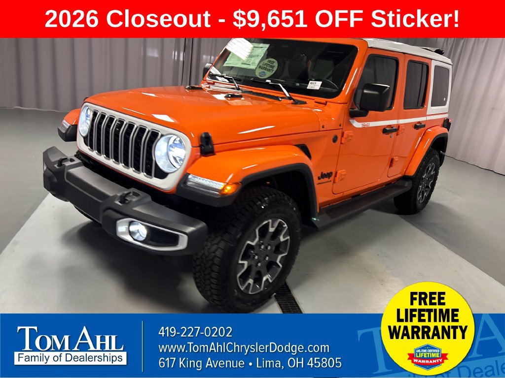 New 2026 Jeep Wrangler Unlimited Sahara AWD/4WD image 3