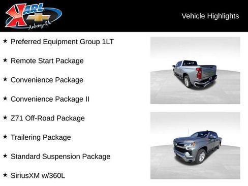 Certified 2023 Chevrolet Silverado 1500 LT w/ Z71 Off-Road Package AWD/4WD image 2