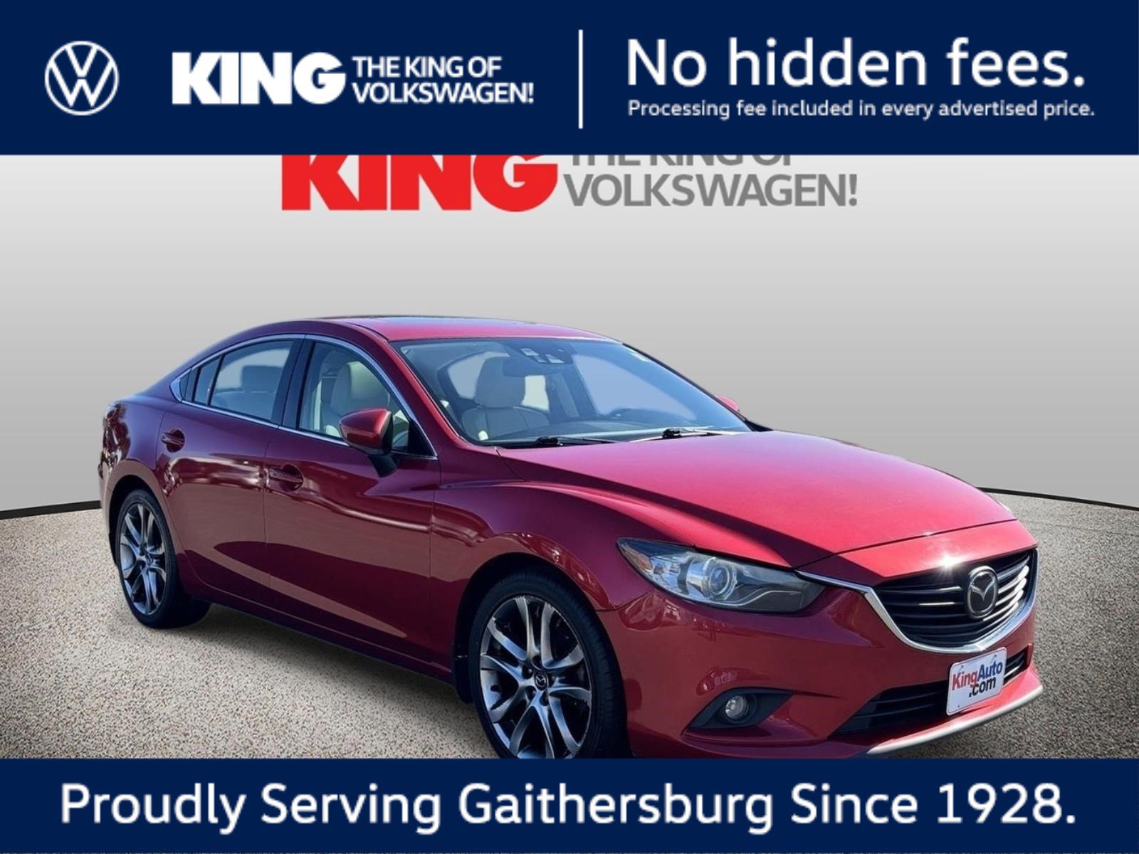 Used 2015 MAZDA MAZDA6 Grand Touring w/ GT Technology Package FWD image 1