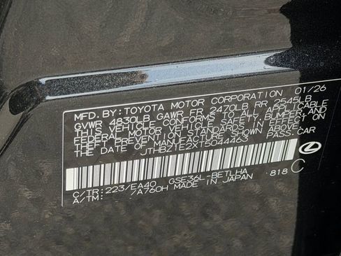 New 2026 Lexus IS 350 F Sport image 25