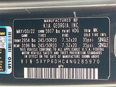 Used 2022 Kia Telluride S image 34