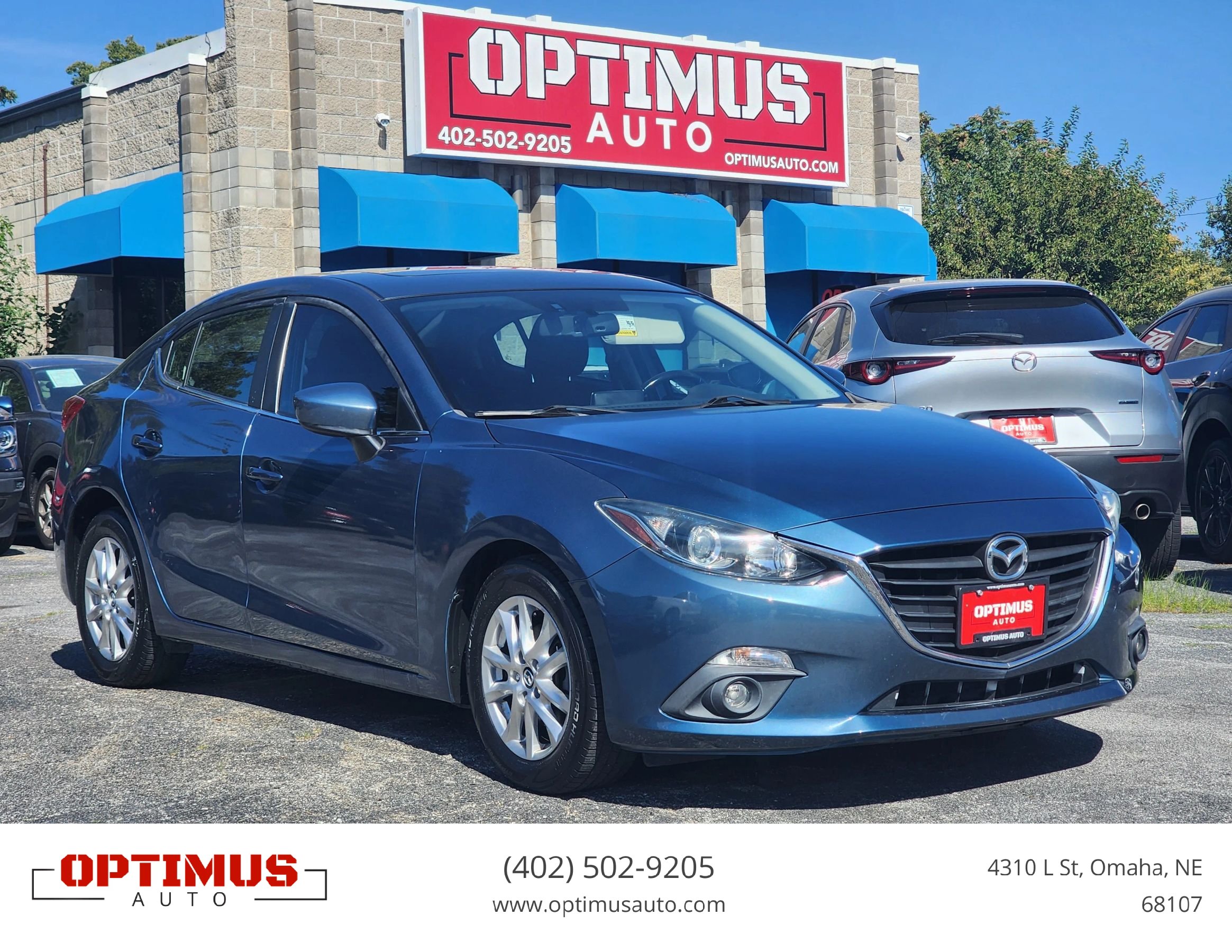 Used 2016 MAZDA MAZDA3 i Touring w/ Popular Equipment Package FWD image 1