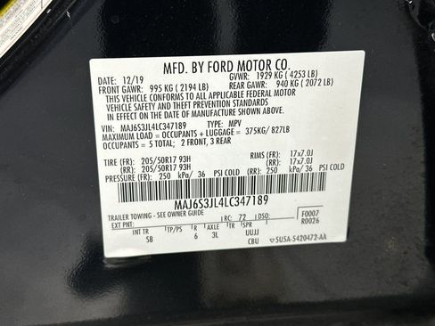 Used 2020 Ford EcoSport SES image 28
