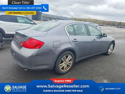 Used 2012 INFINITI G37 x Sedan w/ Premium Pkg AWD/4WD image 4