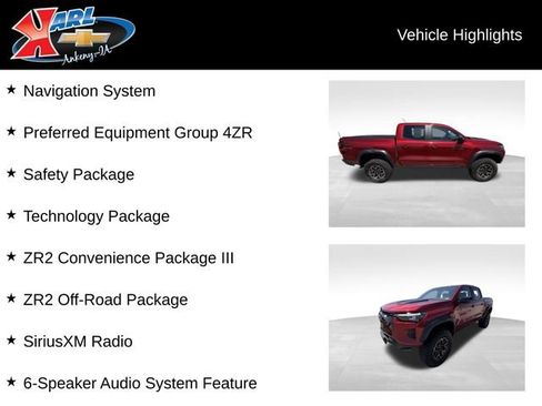 Used 2023 Chevrolet Colorado ZR2 w/ ZR2 Convenience Package III AWD/4WD image 2