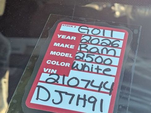 New 2026 RAM 2500 Big Horn image 27