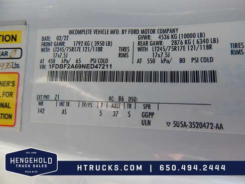 Used 2022 Ford F250 XL w/ Power Equipment Group image 29