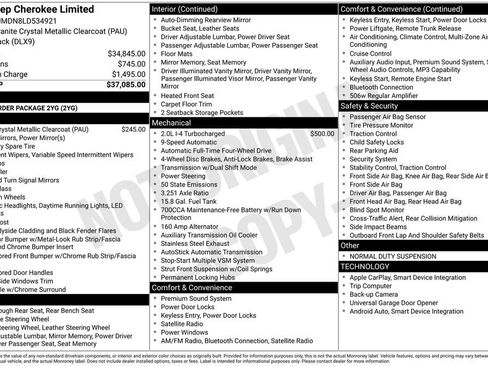 Used 2020 Jeep Cherokee Limited image 2