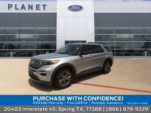 Used 2022 Ford Explorer XLT w/ Equipment Group 202A RWD image 1