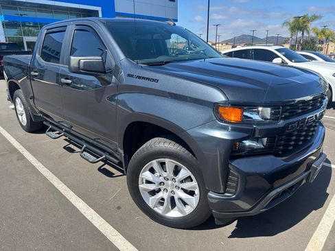 Used 2022 Chevrolet Silverado 1500 Custom w/ LPO, Dark Essentials Package RWD image 13