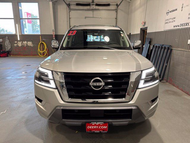 Certified 2023 Nissan Armada Platinum w/ Captain's Chairs Package AWD/4WD image 2