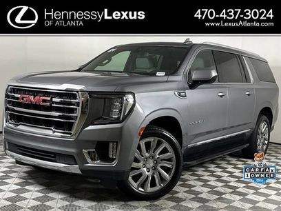Used 2021 GMC Yukon XL SLT w/ Rear Media and Nav Package