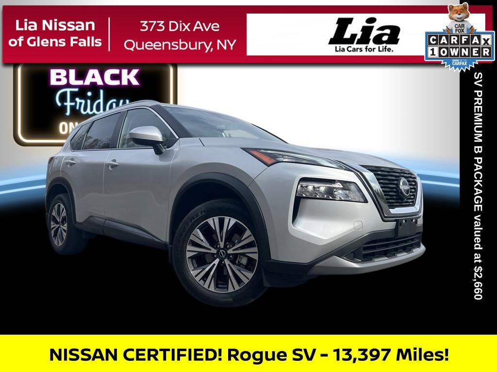 Certified 2023 Nissan Rogue SV w/ SV Premium B Package AWD/4WD 360° Tour