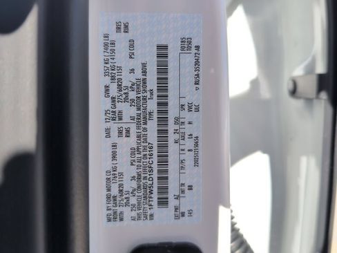 Used 2025 Ford F150 Lariat w/ Equipment Group 502A High AWD/4WD image 32
