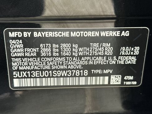 Used 2025 BMW X5 sDrive40i w/ Parking Assistance Package RWD image 28