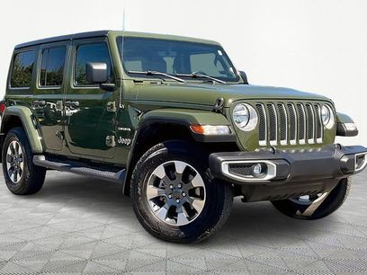 Used 2021 Jeep Wrangler Unlimited Sahara w/ Uconnect 4C Nav & Sound Group