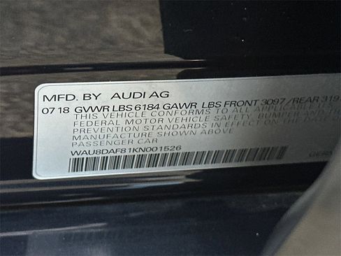 Used 2019 Audi A8 L 3.0T w/ Executive Package image 36