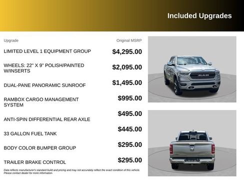 Used 2022 RAM 1500 Limited AWD/4WD image 6
