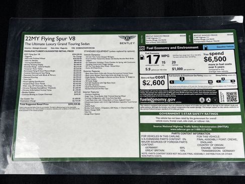 Used 2022 Bentley Flying Spur V8 image 46