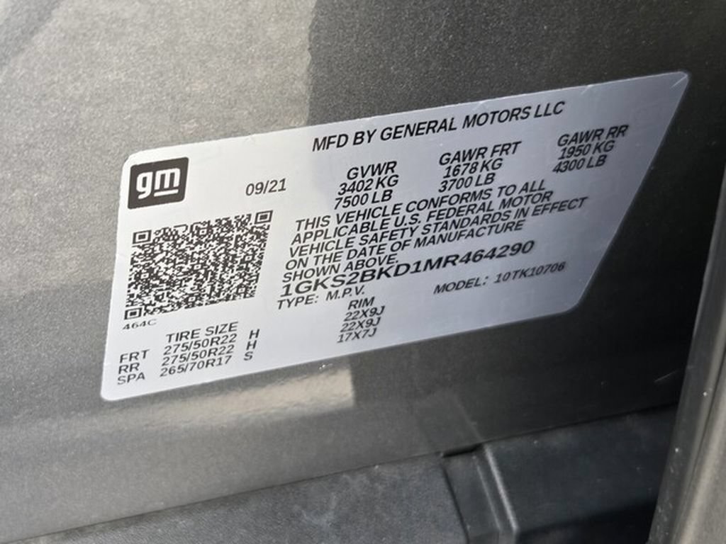 Used 2021 GMC Yukon SLT AWD/4WD image 21