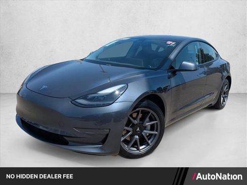 Used 2021 Tesla Model 3 Long Range AWD/4WD image 1