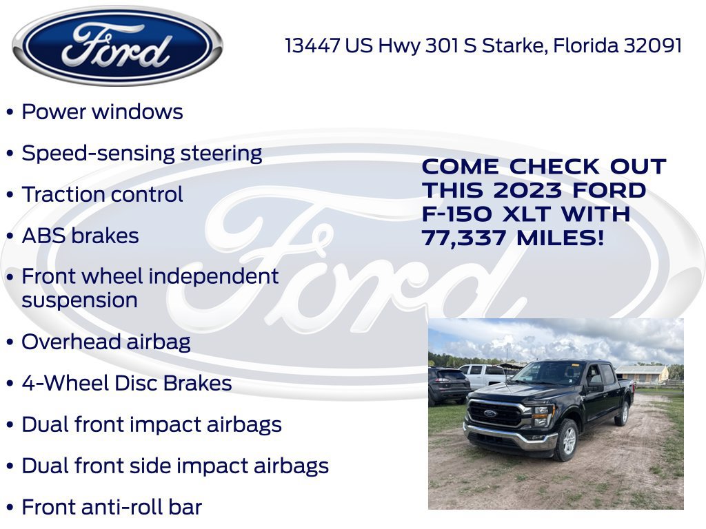 Certified 2023 Ford F150 XLT RWD image 21
