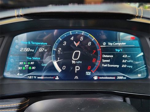 New 2025 Chevrolet Corvette Z06 w/ Stealth Interior Trim Package image 14