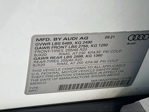 Used 2021 Audi Q5 Premium Plus w/ Premium Plus Package image 30