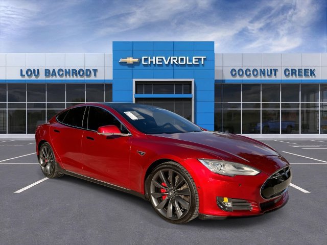 Used 2015 Tesla Model S 85D AWD/4WD image 2