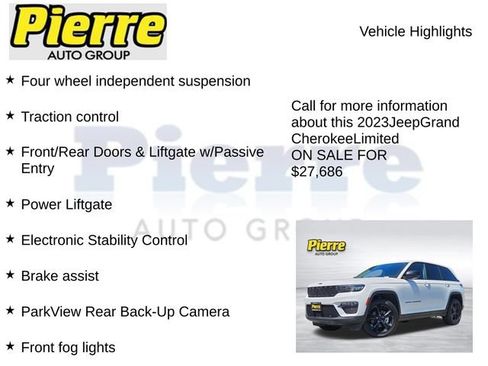 Used 2023 Jeep Grand Cherokee Limited w/ Luxury Tech Group II AWD/4WD image 22