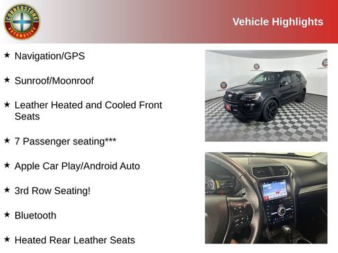 Used 2019 Ford Explorer Sport w/ Equipment Group 401A AWD/4WD image 2