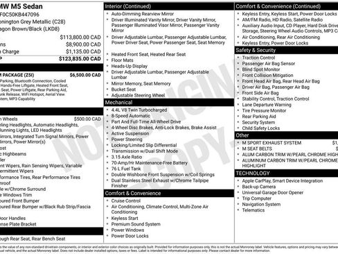 Used 2019 BMW M5 Competition image 5