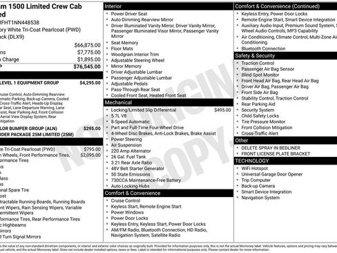 Used 2022 RAM 1500 Limited AWD/4WD image 34