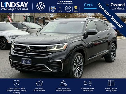 Certified 2022 Volkswagen Atlas Cross Sport SEL Premium R-Line image 4