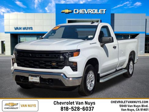 Used 2025 Chevrolet Silverado 1500 W/T RWD image 1