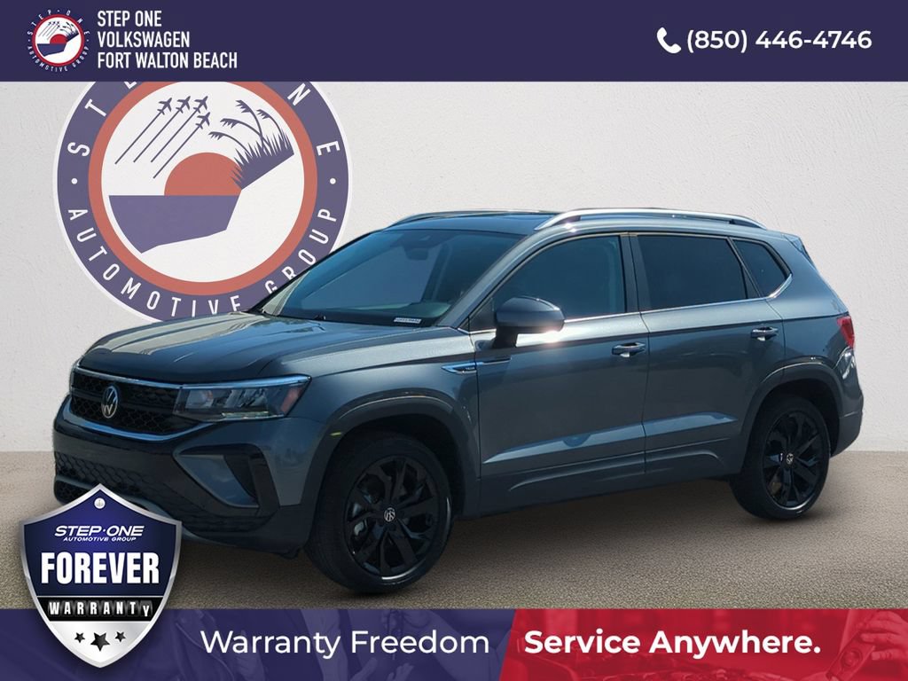 Certified 2023 Volkswagen Taos SE w/ Panoramic Sunroof Package FWD image 1