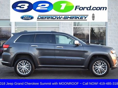 Used 2018 Jeep Grand Cherokee Summit AWD/4WD image 3