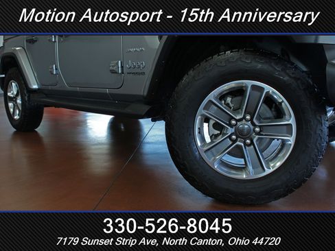 Used 2021 Jeep Wrangler Unlimited Sahara w/ LED Lighting Group AWD/4WD image 54
