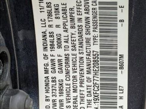 Used 2017 Honda Civic EX image 26