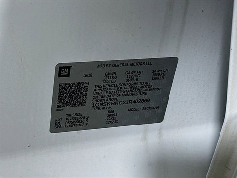 Used 2018 Chevrolet Tahoe LT w/ Max Trailering Package image 36