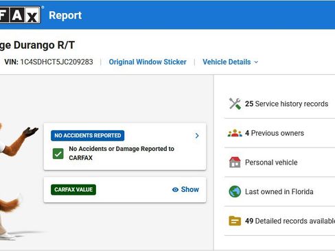 Used 2018 Dodge Durango R/T w/ Technology Group image 13